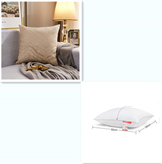 Light luxury bronzing pillowcase