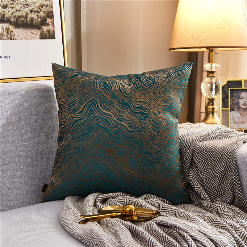 Light luxury bronzing pillowcase