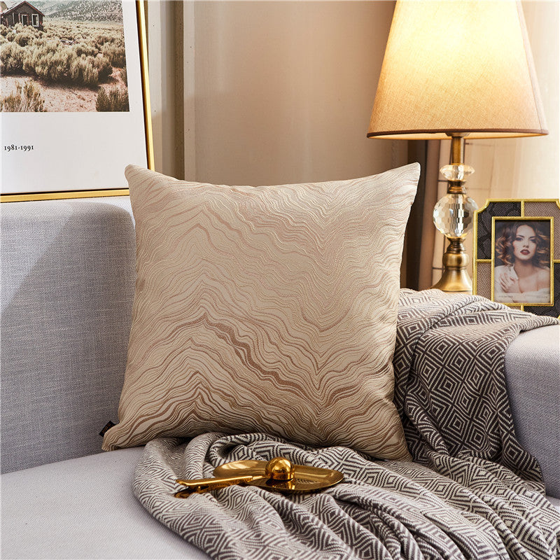 Light luxury bronzing pillowcase