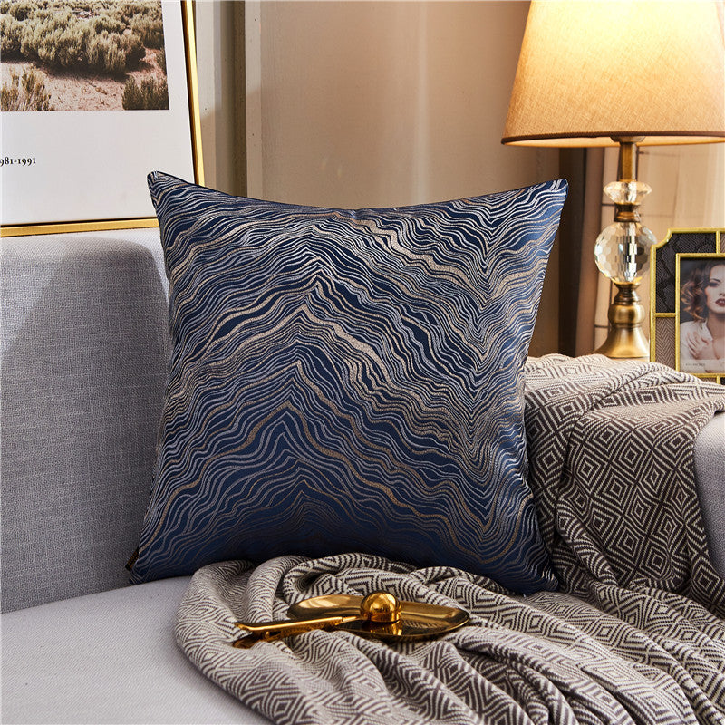 Light luxury bronzing pillowcase