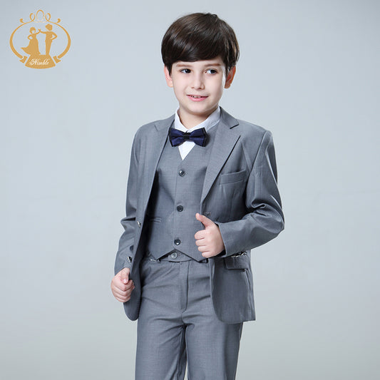 Nimble Spring Autumn Formal Boys Suits For Weddings Children Party